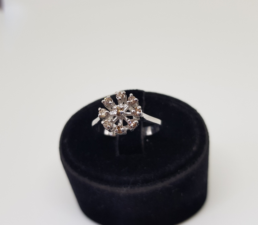 KARTANESİ MODELİ PIRLANTA TAŞLI YÜZÜK