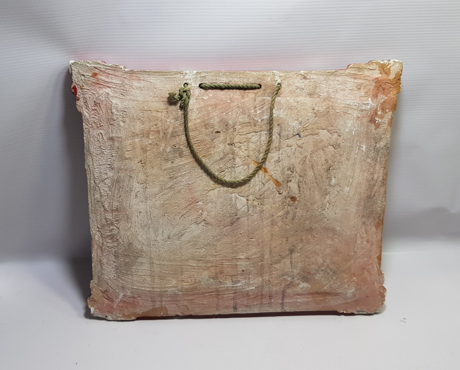 1947 TARİHLİ NADİR FORMDA İZMİR İŞİ HAT LEVHA