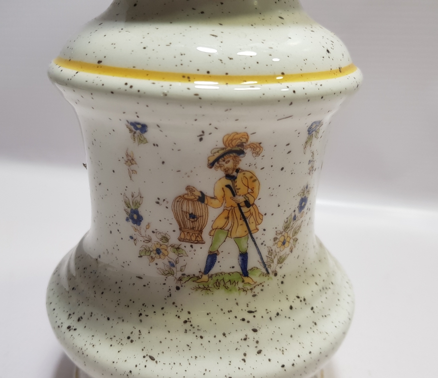 ANTİKA FRANSIZ PORSELEN GAZ LAMBASI