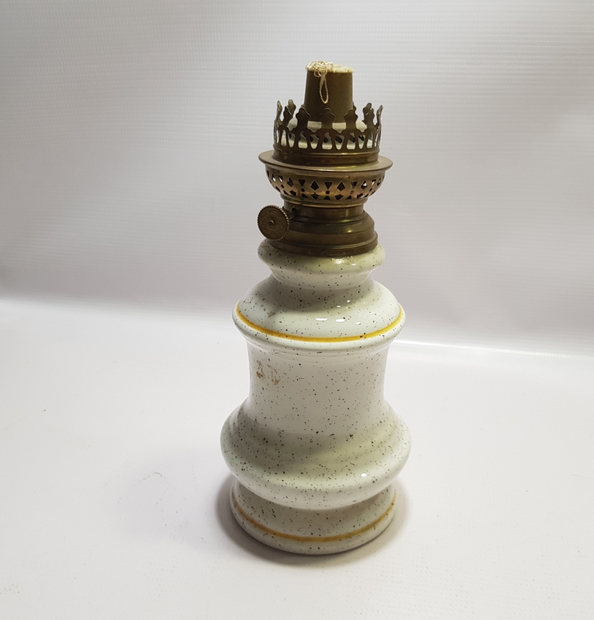 ANTİKA FRANSIZ PORSELEN GAZ LAMBASI