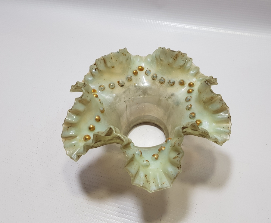 OSMANLI DÖNEMİ ALTIN VARAKLI LAMBA ABAJURU