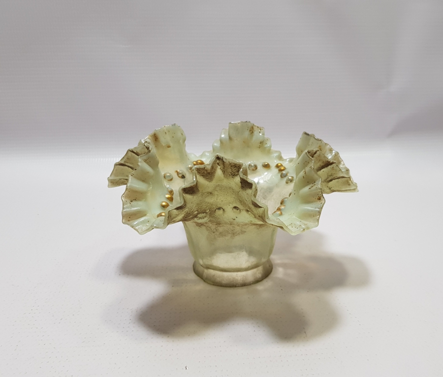 OSMANLI DÖNEMİ ALTIN VARAKLI LAMBA ABAJURU