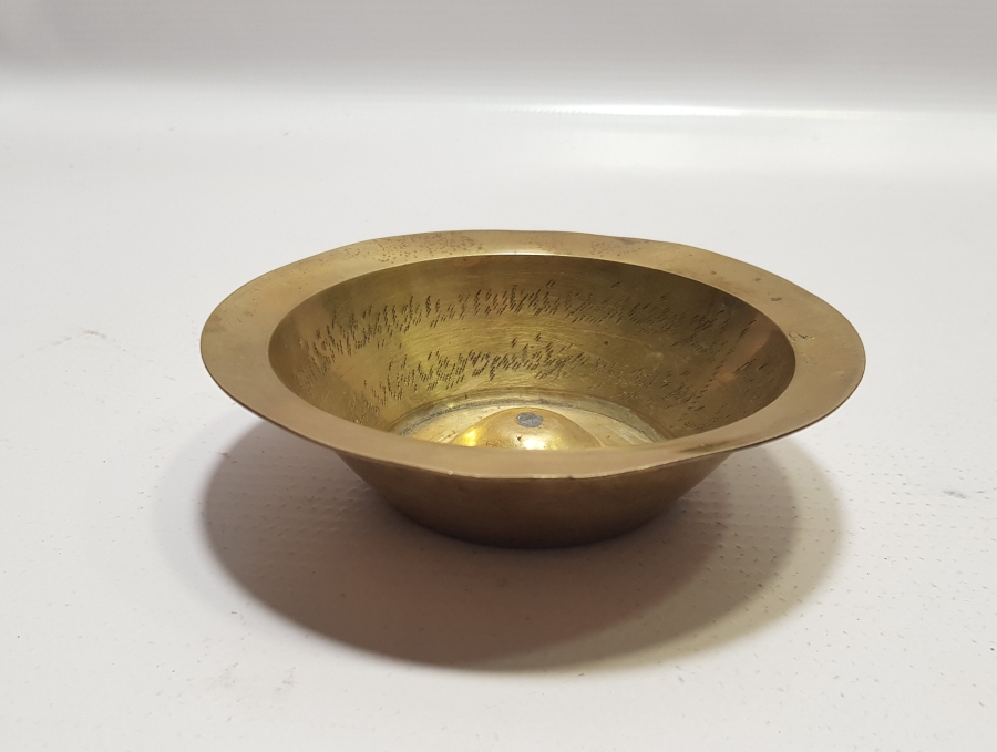 İÇİ AYETLERLE DEKORLU EL KAZIMA ŞİFA TASI