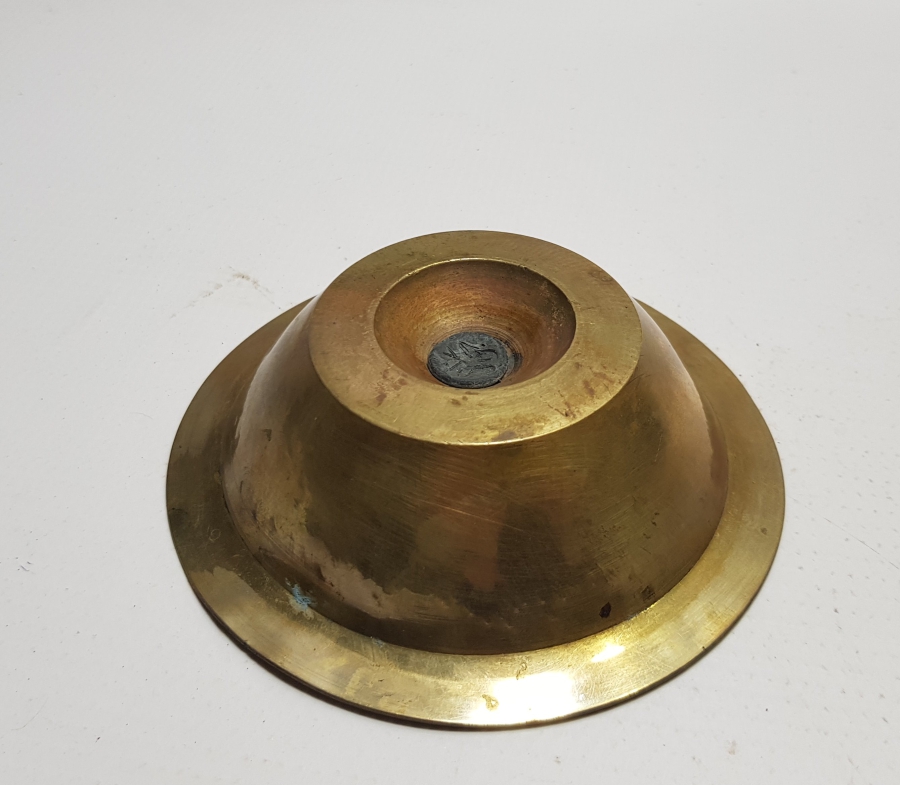 İÇİ AYETLERLE DEKORLU EL KAZIMA ŞİFA TASI