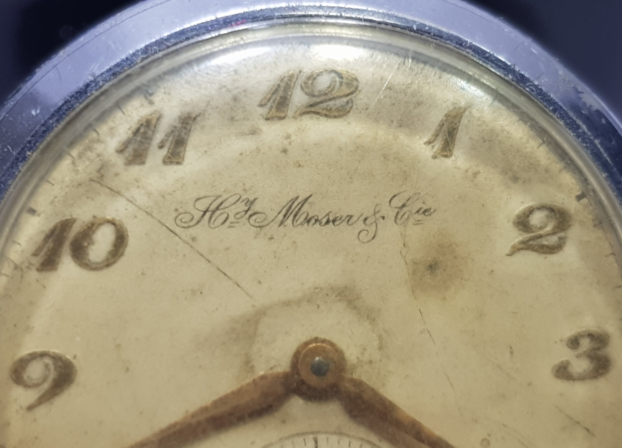 KURMALI ANTİKA CEP SAATİ