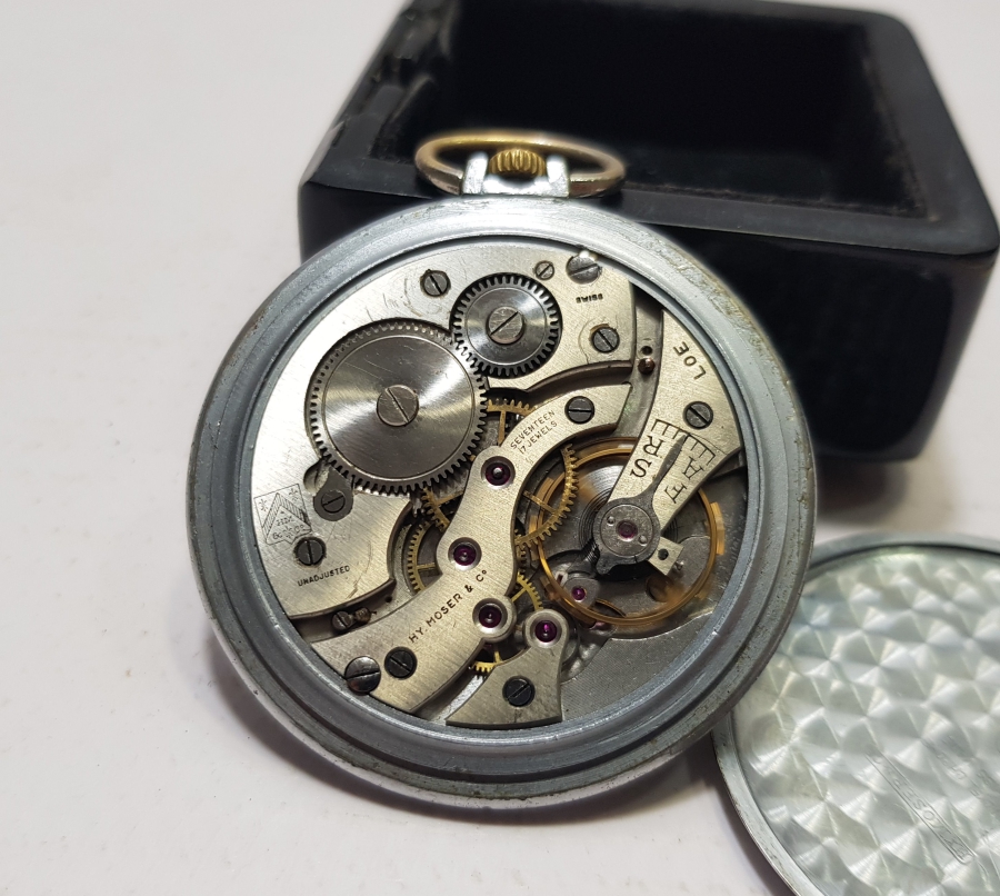 KURMALI ANTİKA CEP SAATİ