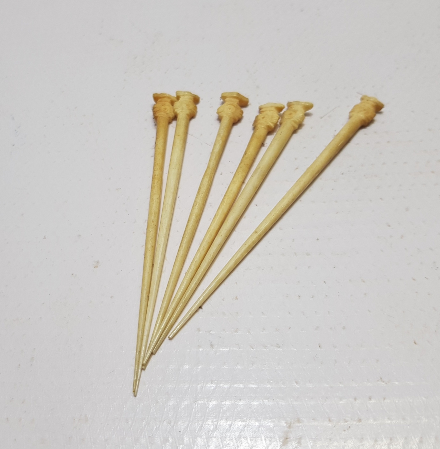 OSMANLI DÖNEMİ EL YAPIMI KEMİK KÜRDAN TAKIMI