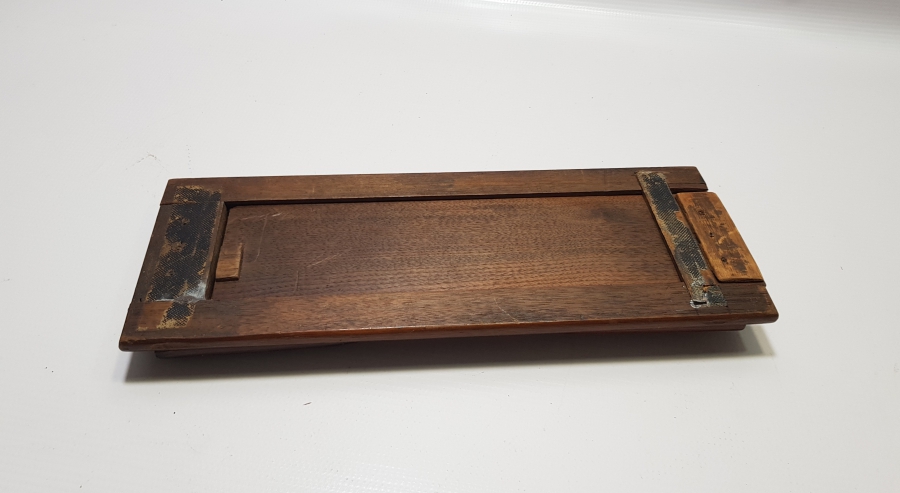 OSMANLI DÖNEMİ AHŞAP ÜZERİ ALTIN VARAKLI METAL VE FİLDİŞİ APLİKLİ ÇOK NADİR MASA ÜSTÜ KİTAPLIĞI