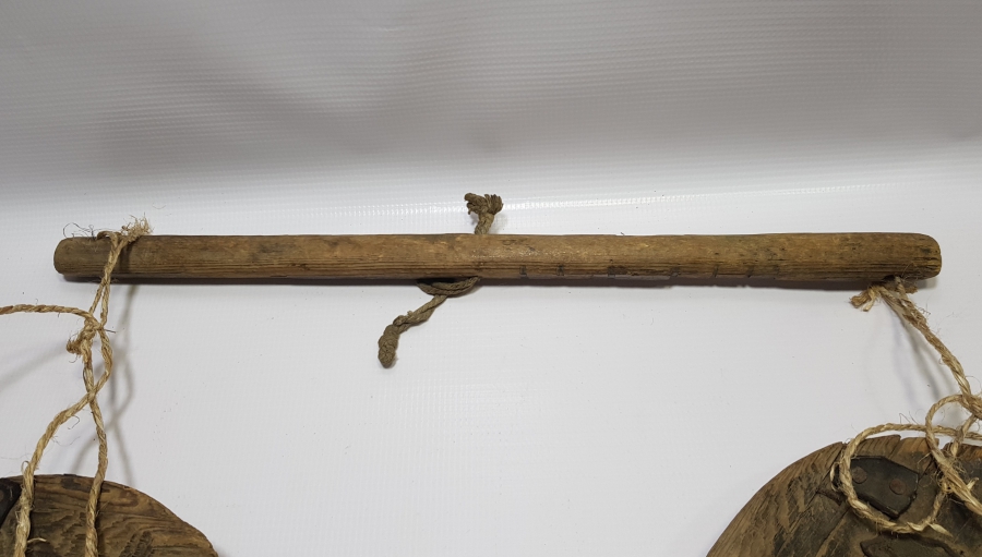 OSMANLI DÖNEMİ EL YAPIMI AHŞAP TERAZİ