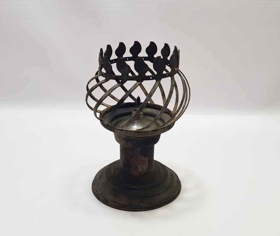 NADİR FORMLU OSMANLI DÖNEMİ İDARE LAMBASI - GAZ LAMBASI