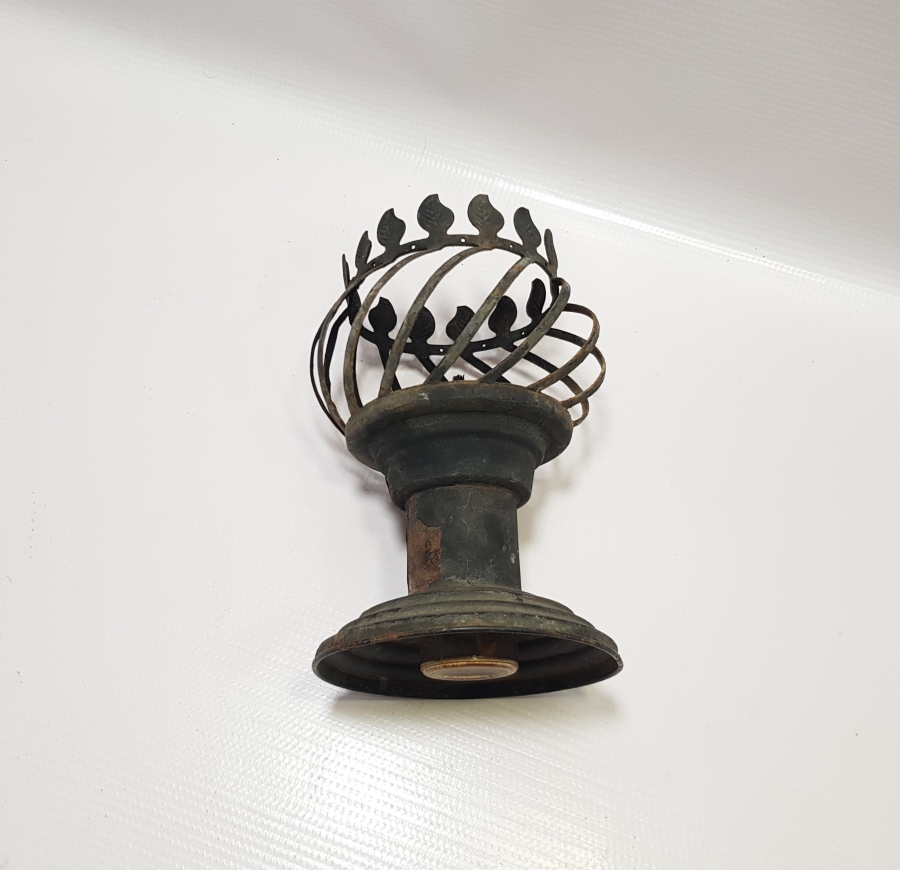 NADİR FORMLU OSMANLI DÖNEMİ İDARE LAMBASI - GAZ LAMBASI