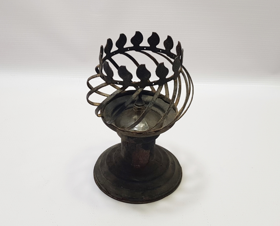 NADİR FORMLU OSMANLI DÖNEMİ İDARE LAMBASI - GAZ LAMBASI