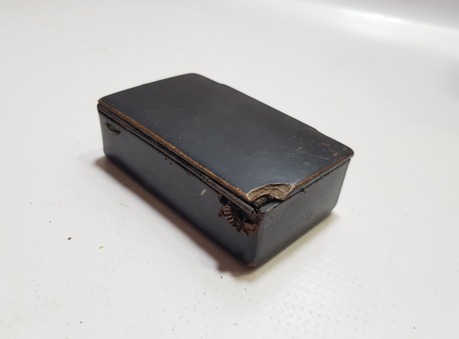 OSMANLI DÖNEMİ PAPİER MACHE TÜTÜN TABAKASI