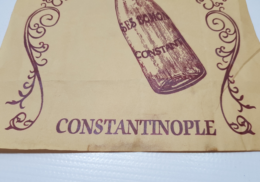 OSMANLI DÖNEMİ ÇOK NADİR BOMONTİ BİRA REKLAMI AFİŞİ