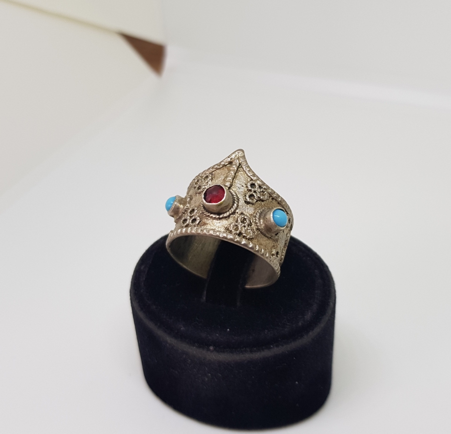 ZİHGİR FORMLU OSMANLI DÖNEMİ GÜMÜŞ YÜZÜK