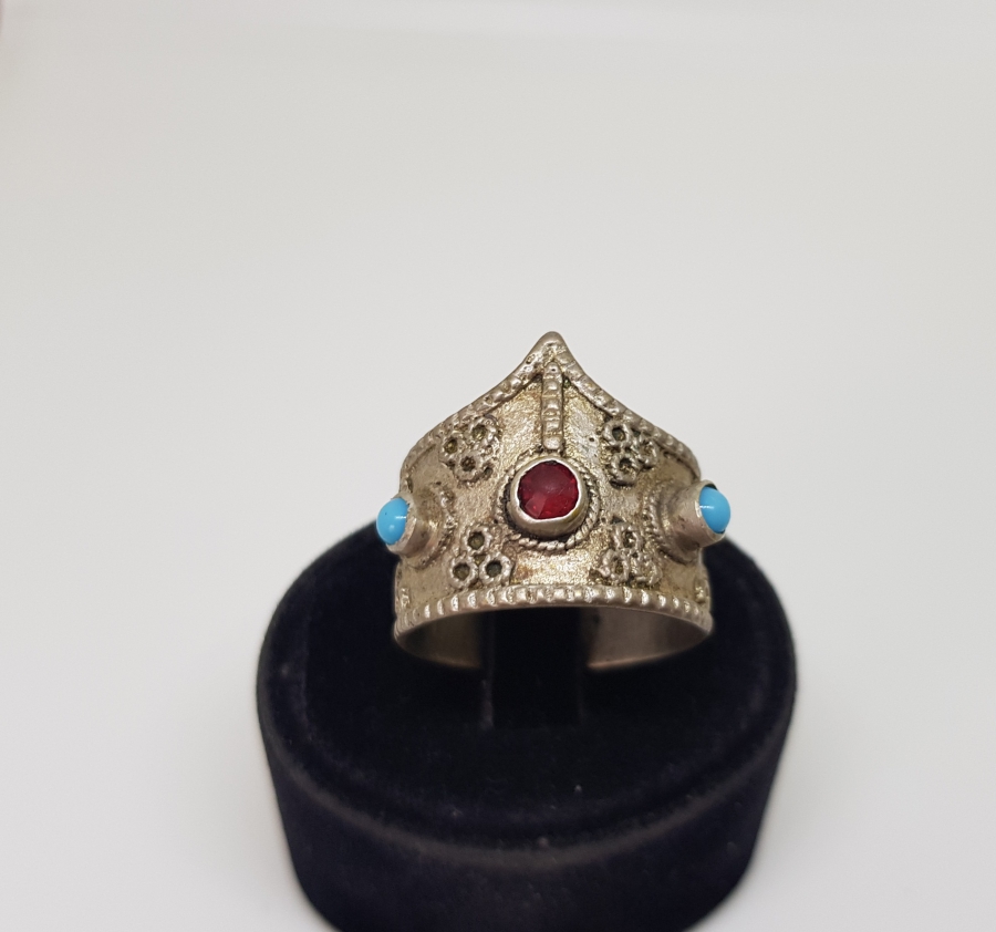 ZİHGİR FORMLU OSMANLI DÖNEMİ GÜMÜŞ YÜZÜK