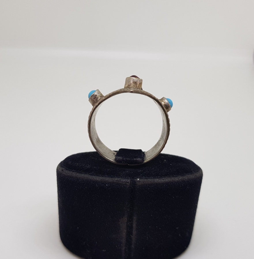 ZİHGİR FORMLU OSMANLI DÖNEMİ GÜMÜŞ YÜZÜK