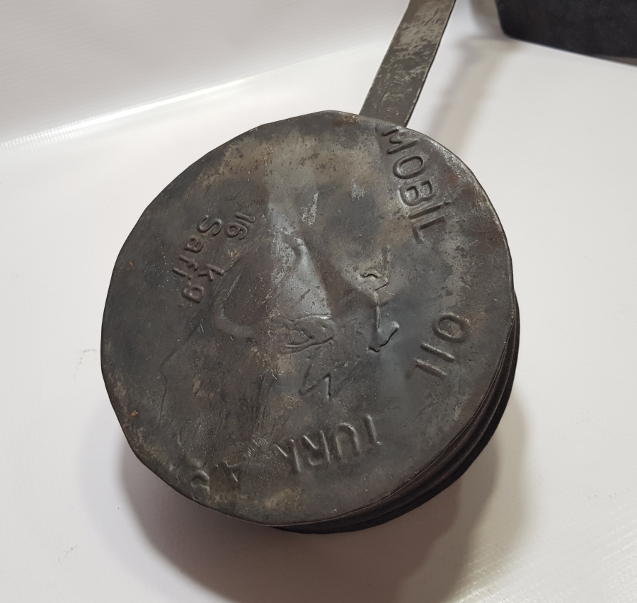 NADİR FORMDA OSMANLI DÖNEMİ SAPI İŞLEMELİ KAPAKLI LEBLEBİ KAVURACI