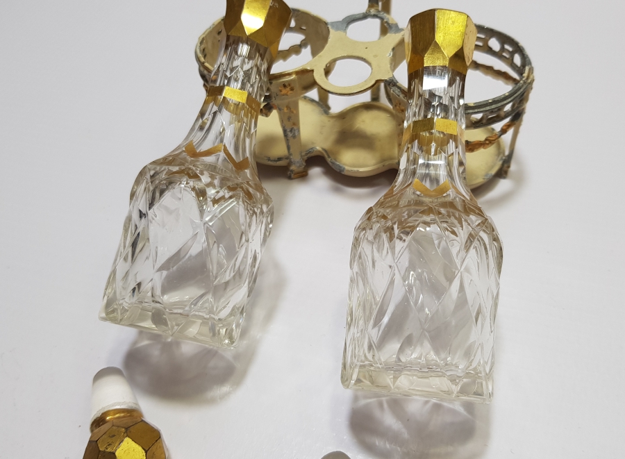 ÜZERİ ALTIN VARAKLI OSMANLI DÖNEMİ ÇOK NADİR BEYKOZ İŞİ ÇİFT SİRKELİK