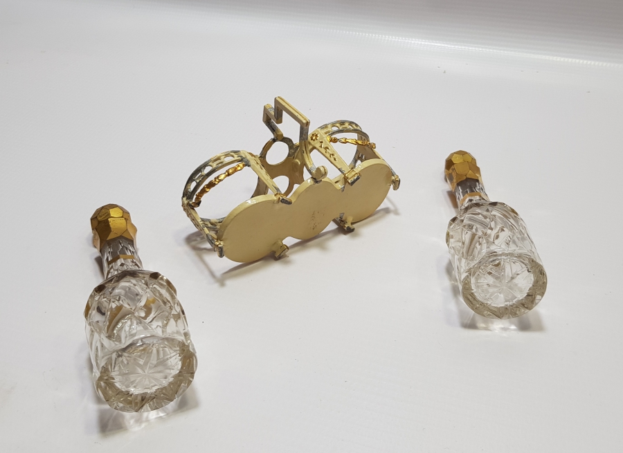 ÜZERİ ALTIN VARAKLI OSMANLI DÖNEMİ ÇOK NADİR BEYKOZ İŞİ ÇİFT SİRKELİK