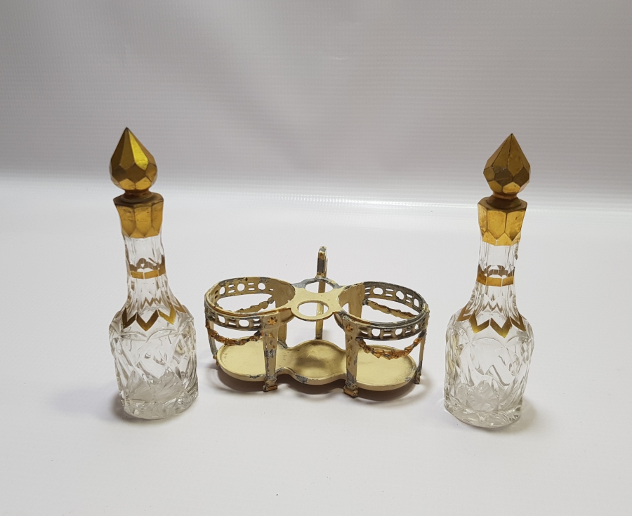 ÜZERİ ALTIN VARAKLI OSMANLI DÖNEMİ ÇOK NADİR BEYKOZ İŞİ ÇİFT SİRKELİK