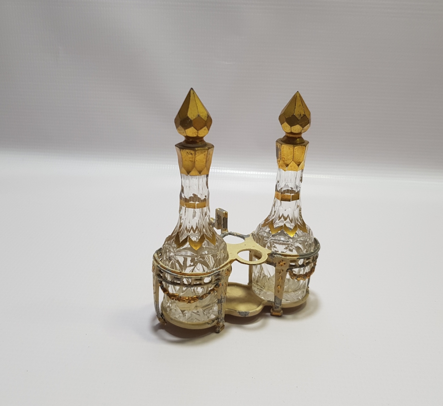 ÜZERİ ALTIN VARAKLI OSMANLI DÖNEMİ ÇOK NADİR BEYKOZ İŞİ ÇİFT SİRKELİK