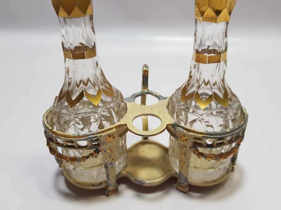 ÜZERİ ALTIN VARAKLI OSMANLI DÖNEMİ ÇOK NADİR BEYKOZ İŞİ ÇİFT SİRKELİK