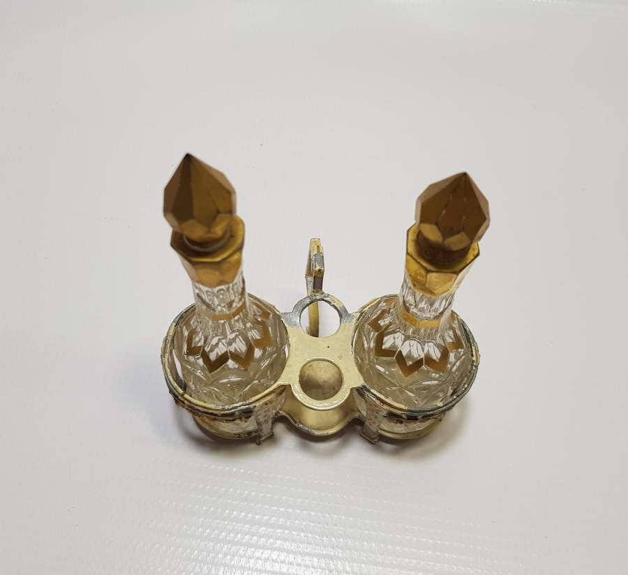 ÜZERİ ALTIN VARAKLI OSMANLI DÖNEMİ ÇOK NADİR BEYKOZ İŞİ ÇİFT SİRKELİK