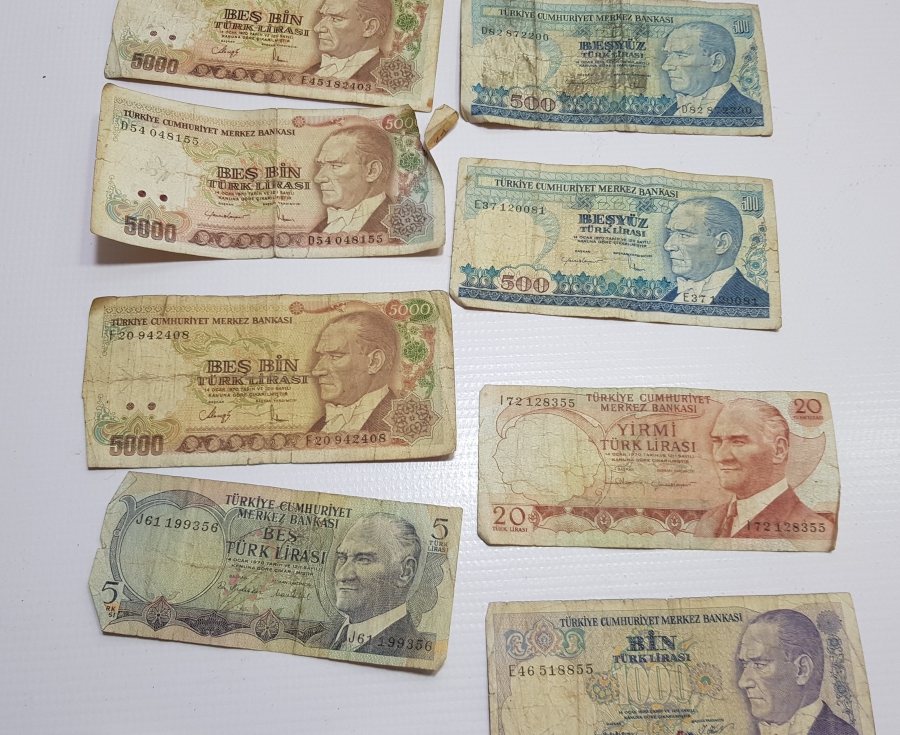 ANTİKA KAĞIT PARA LOTU