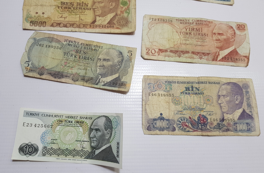 ANTİKA KAĞIT PARA LOTU