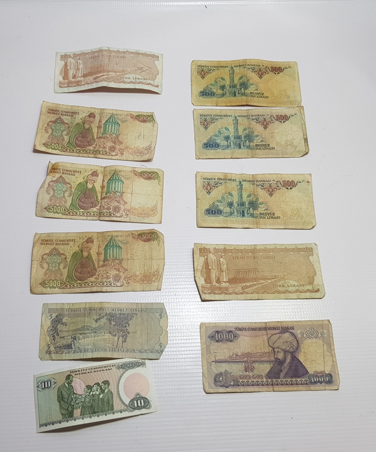 ANTİKA KAĞIT PARA LOTU