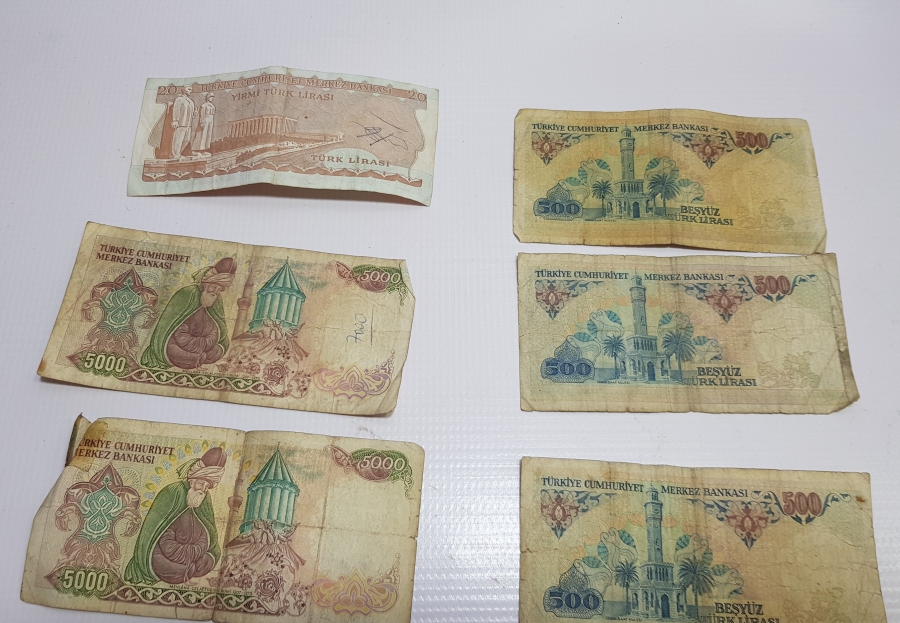 ANTİKA KAĞIT PARA LOTU