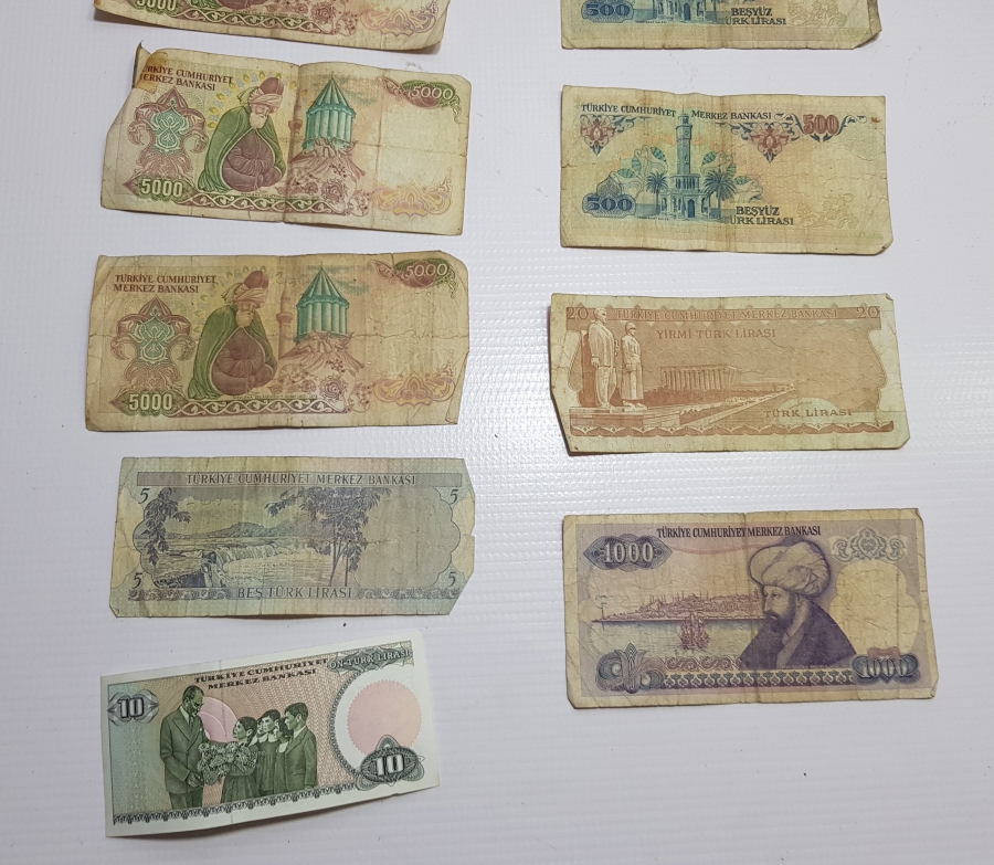 ANTİKA KAĞIT PARA LOTU