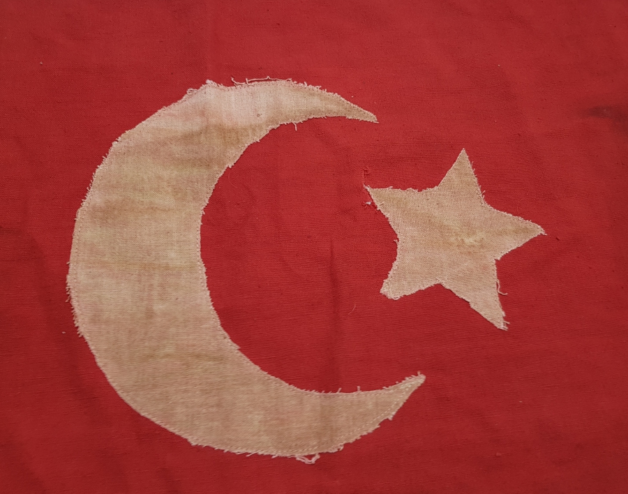 1. DÜNYA SAVAŞI DÖNEMİ OSMANLI ASKERİ BAYRAK