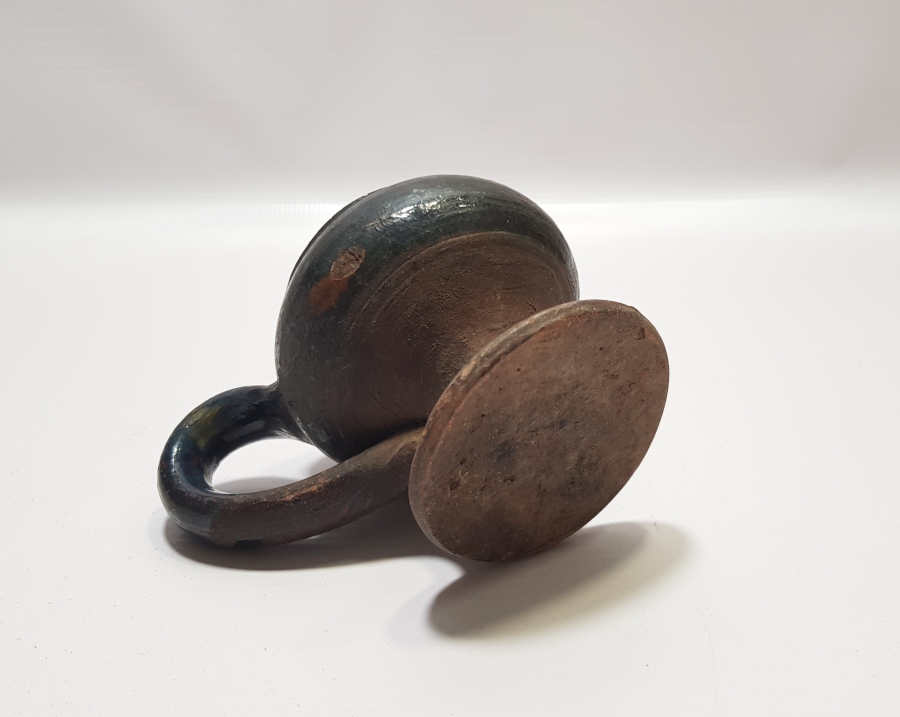 OSMANLI DÖNEMİ ÇANAKKALE İŞİ NADİR FORMLU NARGİLE KÖZLÜĞÜ