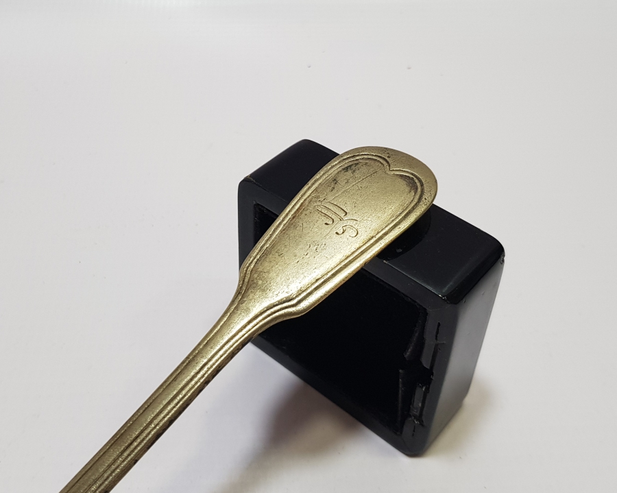 OSMANLI DÖNEMİ SAHİBİNİN ADI YAZILI SUBAY KAŞIĞI