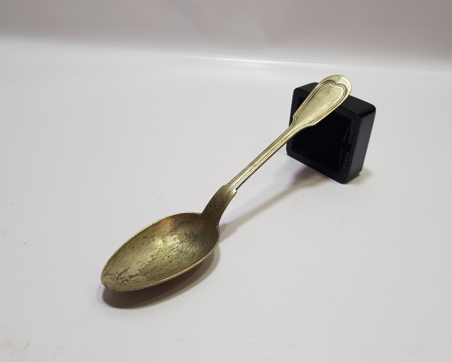 OSMANLI DÖNEMİ SAHİBİNİN ADI YAZILI SUBAY KAŞIĞI