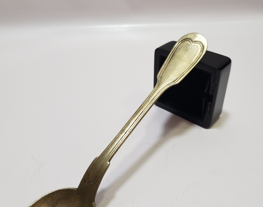 OSMANLI DÖNEMİ SAHİBİNİN ADI YAZILI SUBAY KAŞIĞI