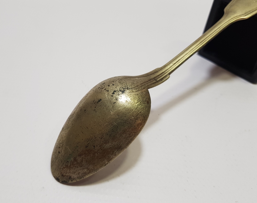 OSMANLI DÖNEMİ SAHİBİNİN ADI YAZILI SUBAY KAŞIĞI