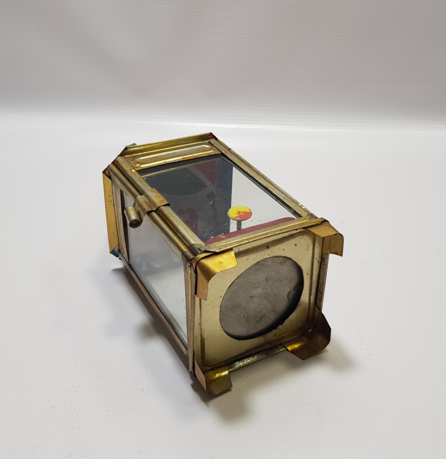 ÇİL KONDİSYONDA EL YAPIMI ANTİKA GAZ LAMBASI - İDARE LAMBASI