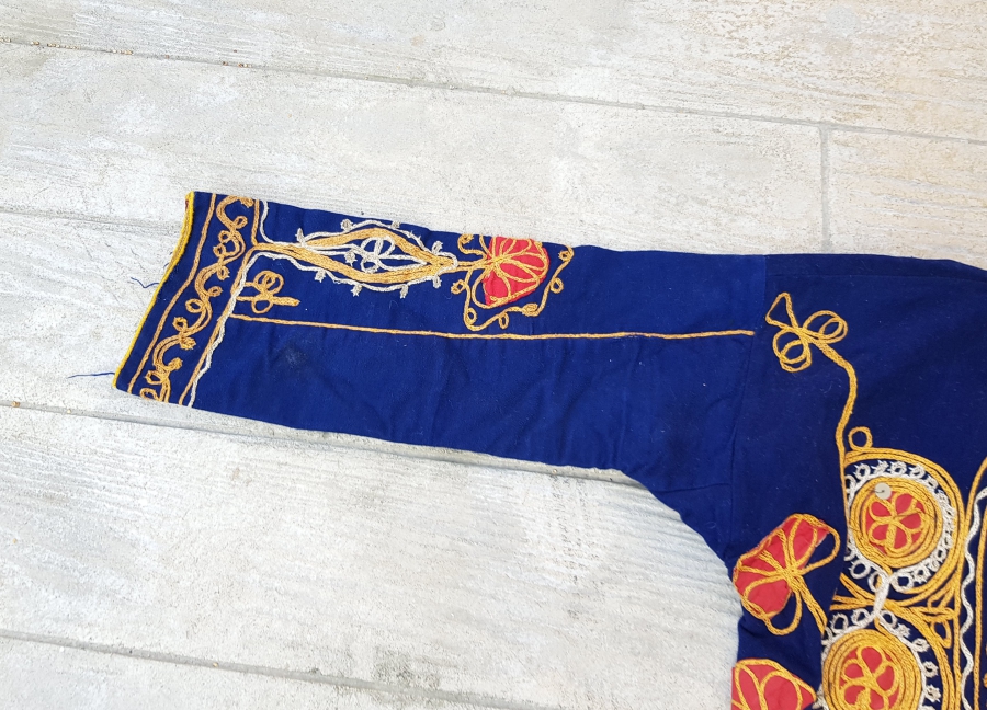 OSMANLI DÖNEMİ ÇİL KONDİSYONDA GELİN CEPKENİ