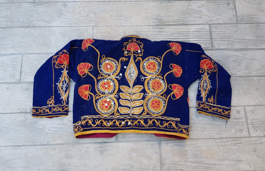 OSMANLI DÖNEMİ ÇİL KONDİSYONDA GELİN CEPKENİ