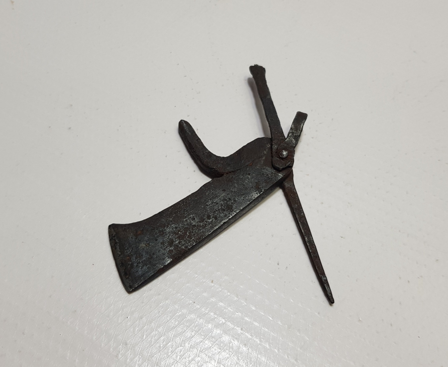 OSMANLI DÖNEMİ EL YAPIMI ÇOK NADİR LÜLE TEMİZLEME ALETİ