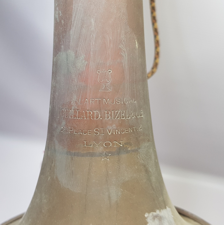 1. DÜNYA SAVAŞI DÖNEMİ ORİJİNAL PÜSKÜLÜYLE FRANSIZ SÜVARİ BORAZANI