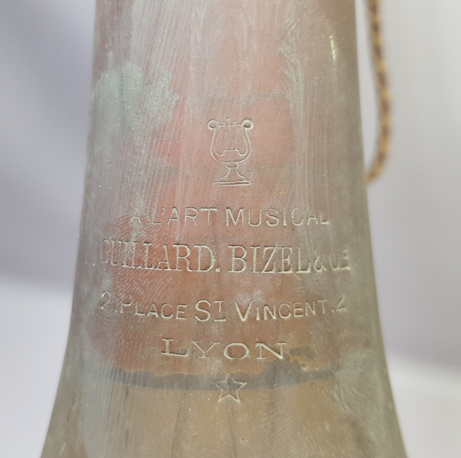 1. DÜNYA SAVAŞI DÖNEMİ ORİJİNAL PÜSKÜLÜYLE FRANSIZ SÜVARİ BORAZANI