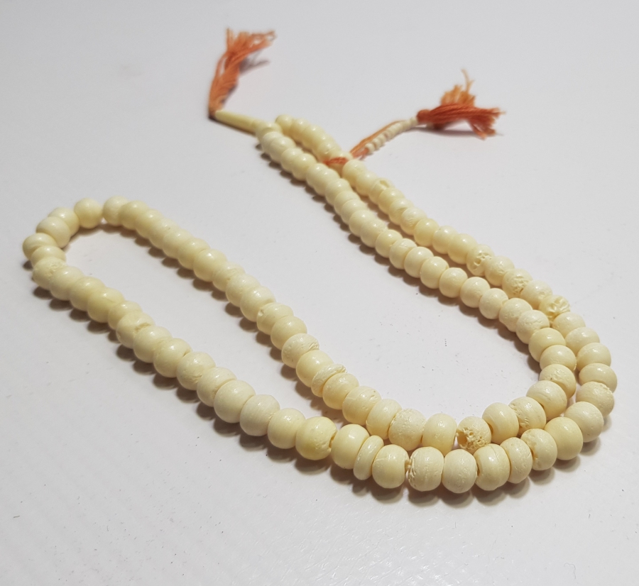 OSMANLI DÖNEMİ ORİJİNAL İPLERİYLE GALALİT NAMAZ TESPİHİ - ZİKİR TESPİHİ