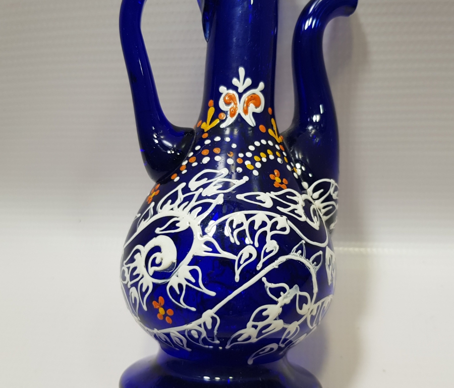 ÜZERİ MİNE İŞÇİLİKLİ OSMANLI DÖNEMİ KOPARMA ZEMZEM İBRİĞİ