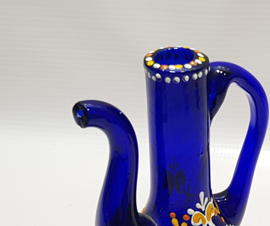 ÜZERİ MİNE İŞÇİLİKLİ OSMANLI DÖNEMİ KOPARMA ZEMZEM İBRİĞİ