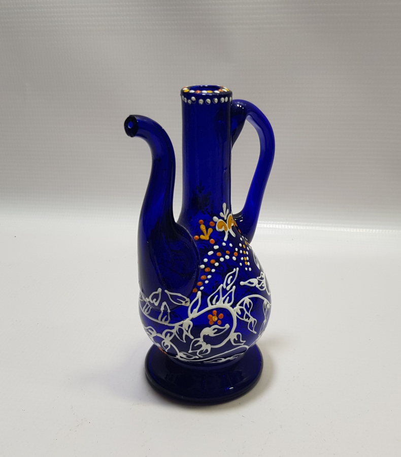 ÜZERİ MİNE İŞÇİLİKLİ OSMANLI DÖNEMİ KOPARMA ZEMZEM İBRİĞİ