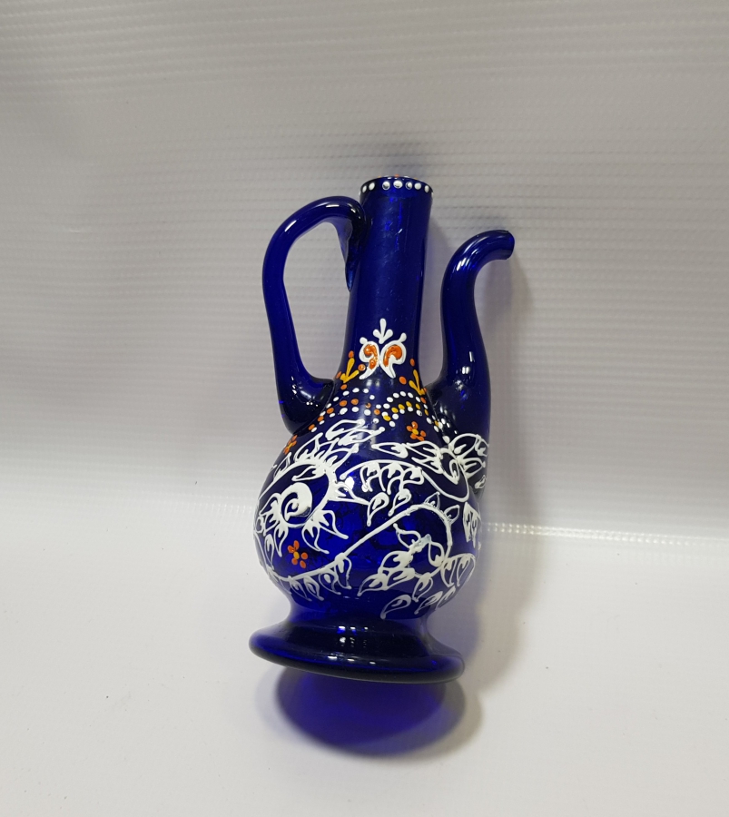 ÜZERİ MİNE İŞÇİLİKLİ OSMANLI DÖNEMİ KOPARMA ZEMZEM İBRİĞİ